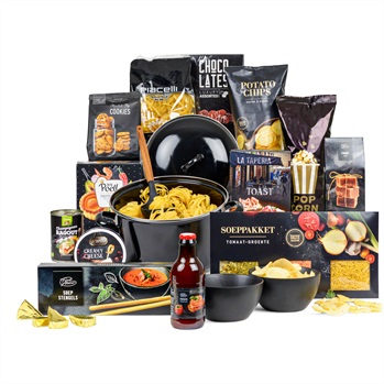 30. 'Eat it while it’s hot' kerstpakket