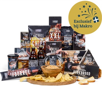 33. 'Bourgondisch borrelen' kerstpakket