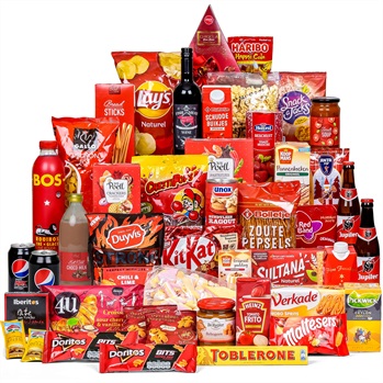 37. 'Rode voorraadkast' kerstpakket