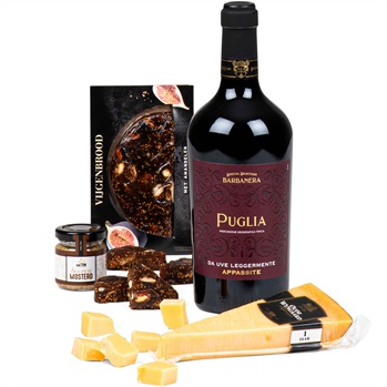 12. 'Culinaire borrel' kerstpakket