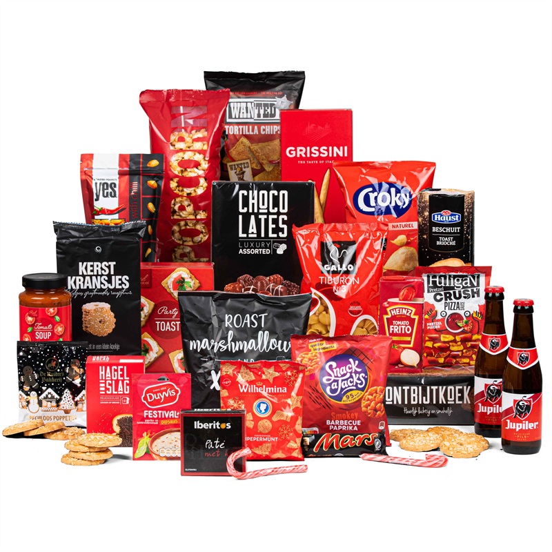 24. 'Simply Red' kerstpakket