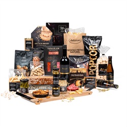 51. 'Gevulde borrelplank' kerstpakket