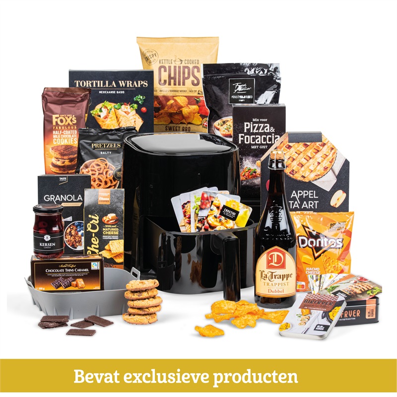 24. 'Ziet air fry uit' kerstpakket
